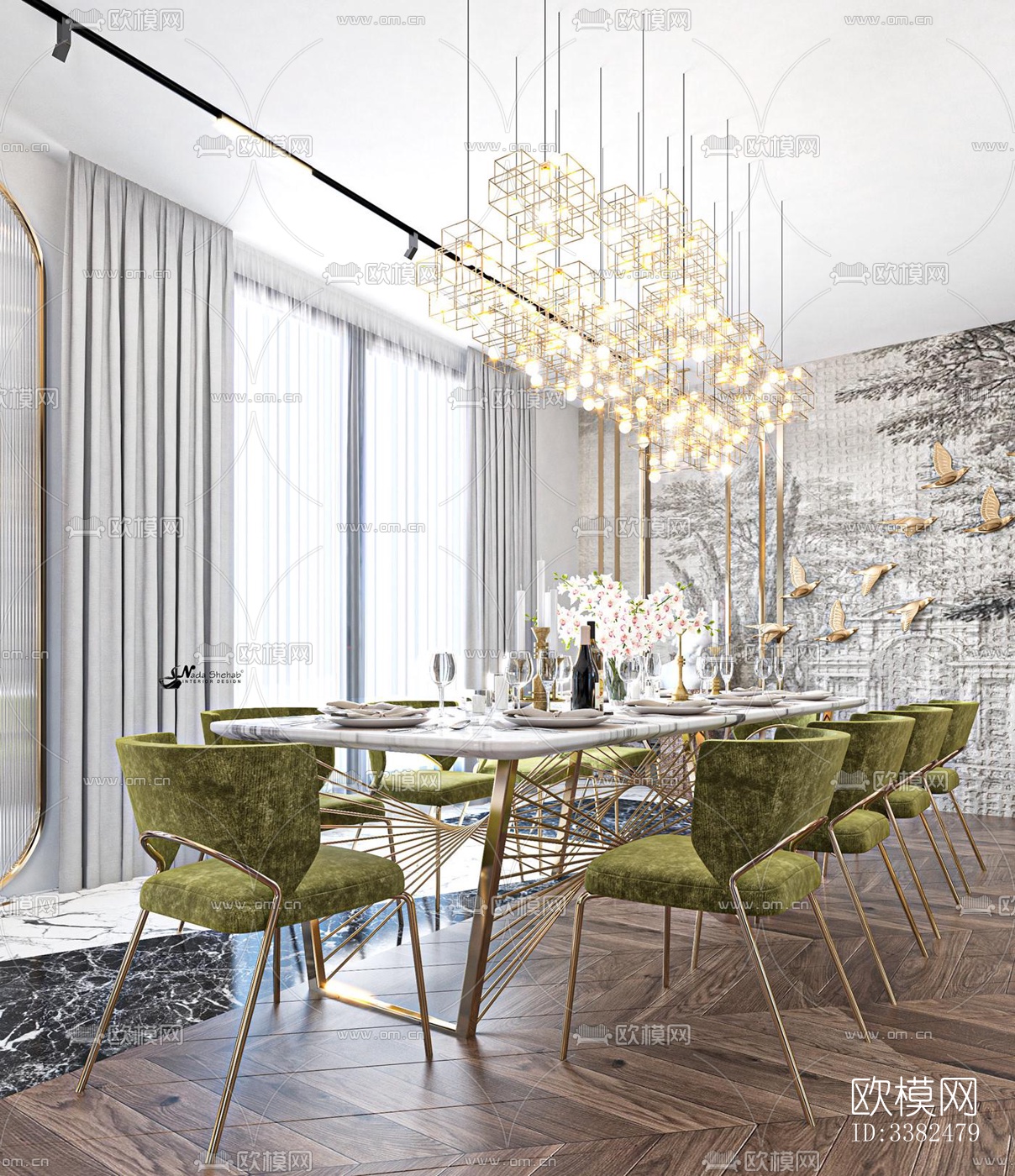 现代别墅效果图下载（渲染图20）