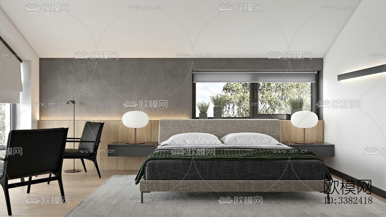 现代别墅效果图下载（渲染图6）