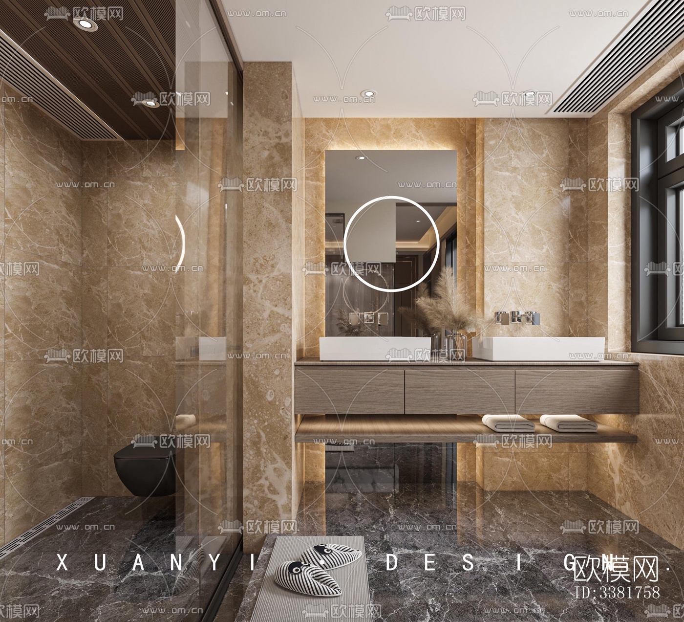 现代别墅效果图下载（渲染图5）