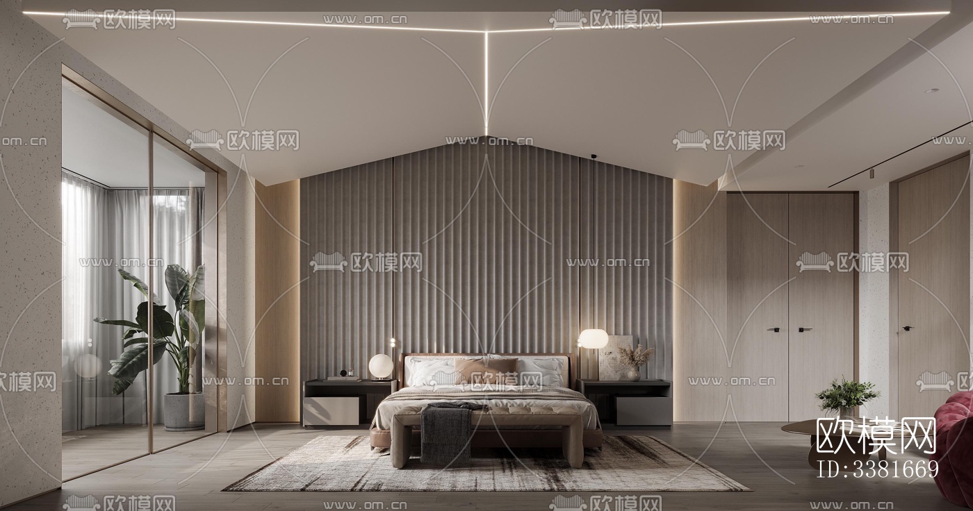 现代别墅效果图下载（渲染图4）