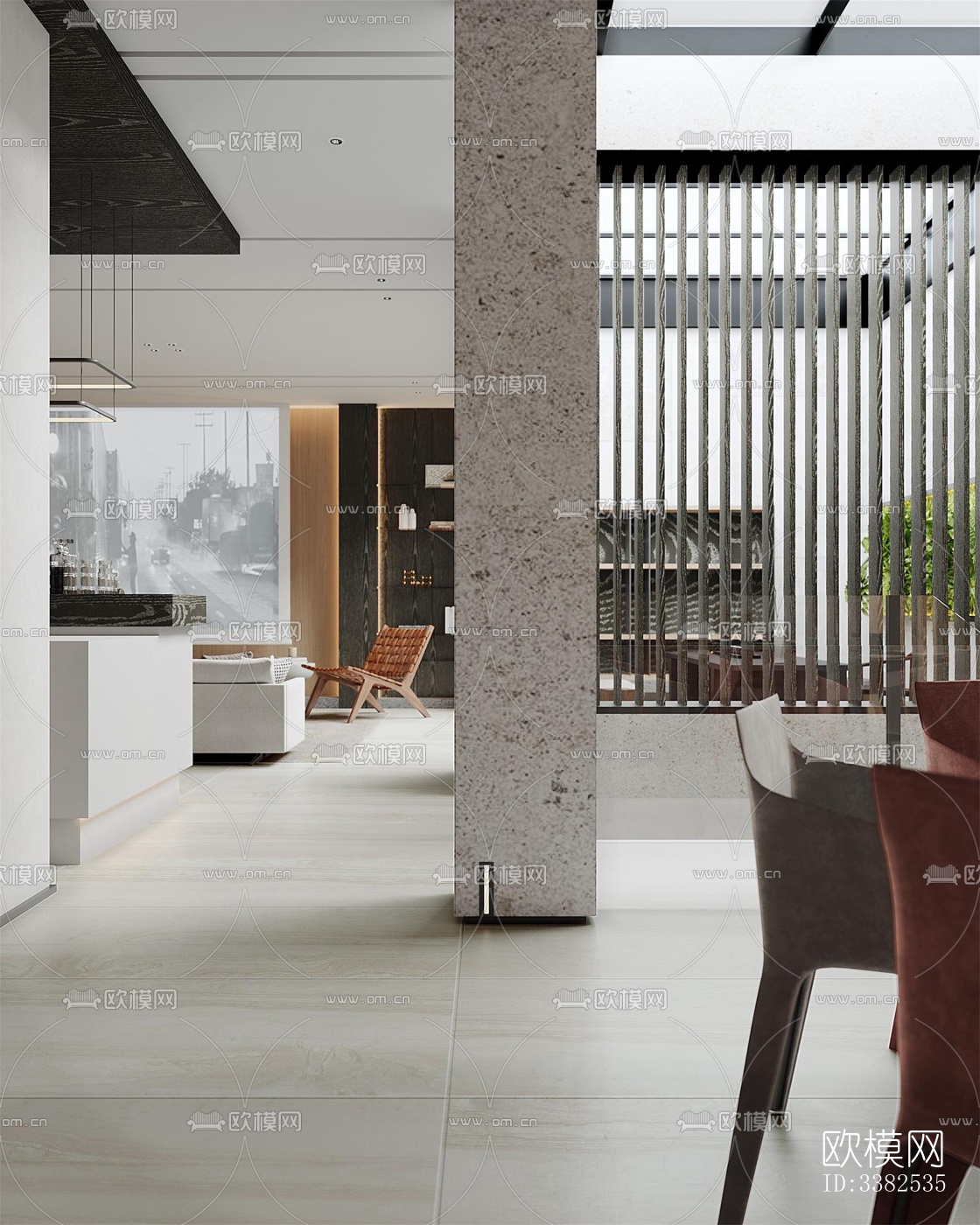 现代别墅效果图下载（渲染图9）