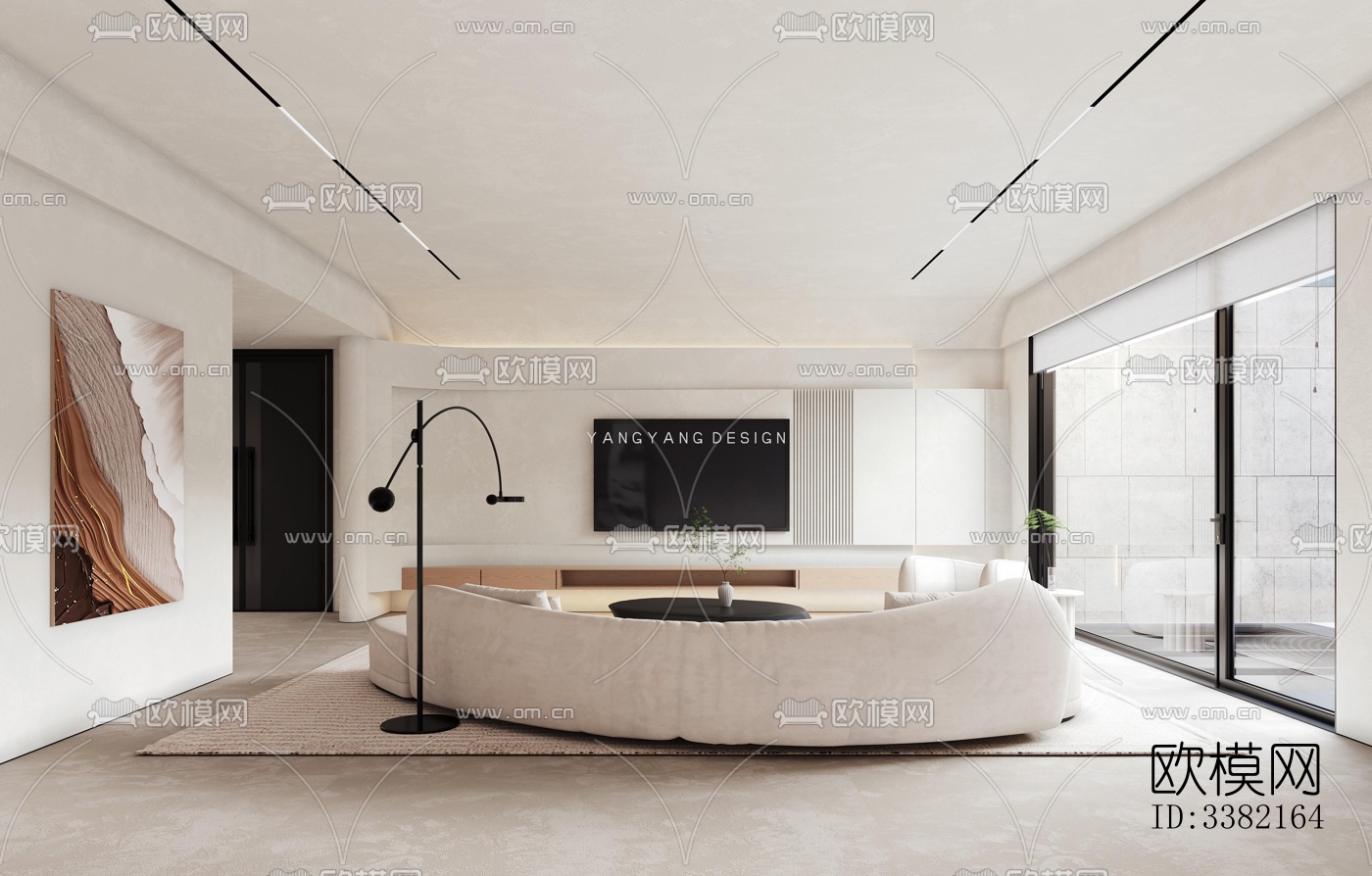 现代别墅效果图下载（渲染图4）