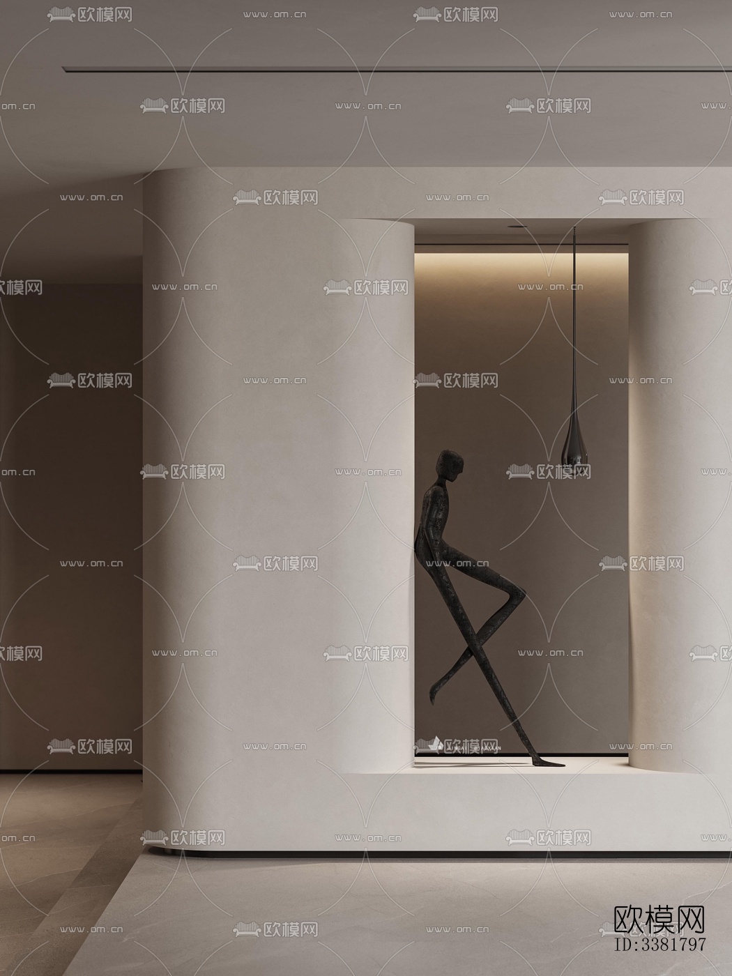 现代别墅效果图下载（渲染图5）