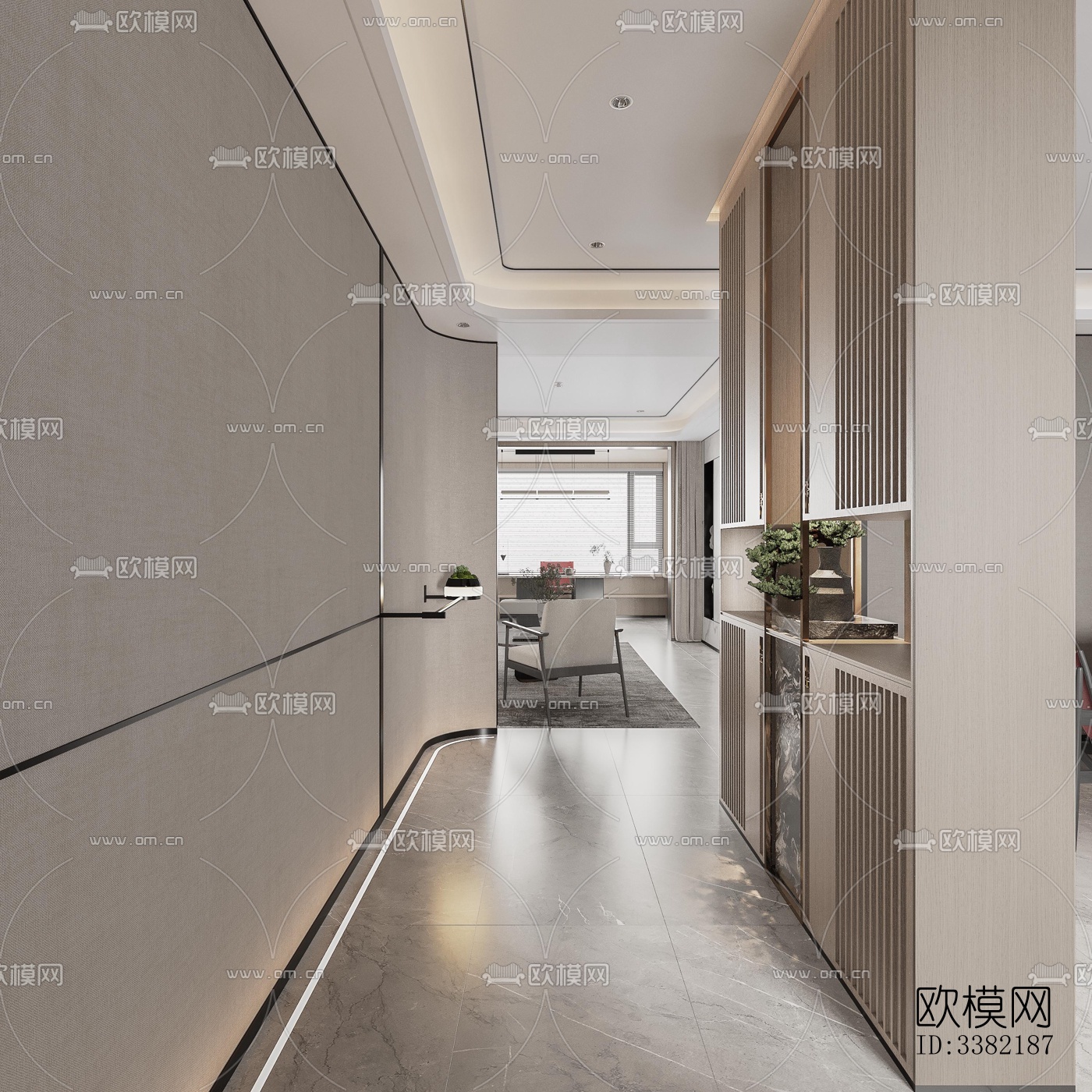 现代别墅效果图下载（渲染图1）