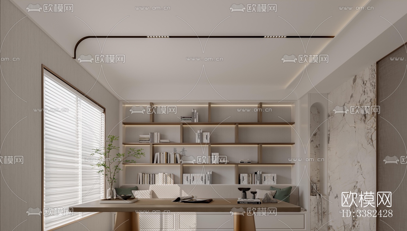 现代别墅效果图下载（渲染图6）