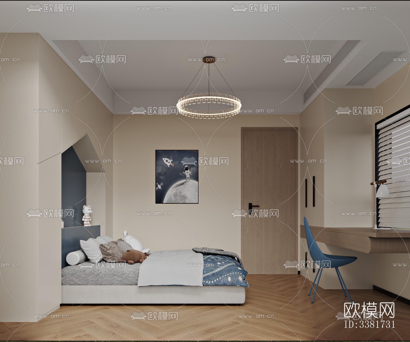 现代别墅效果图下载（渲染图3）