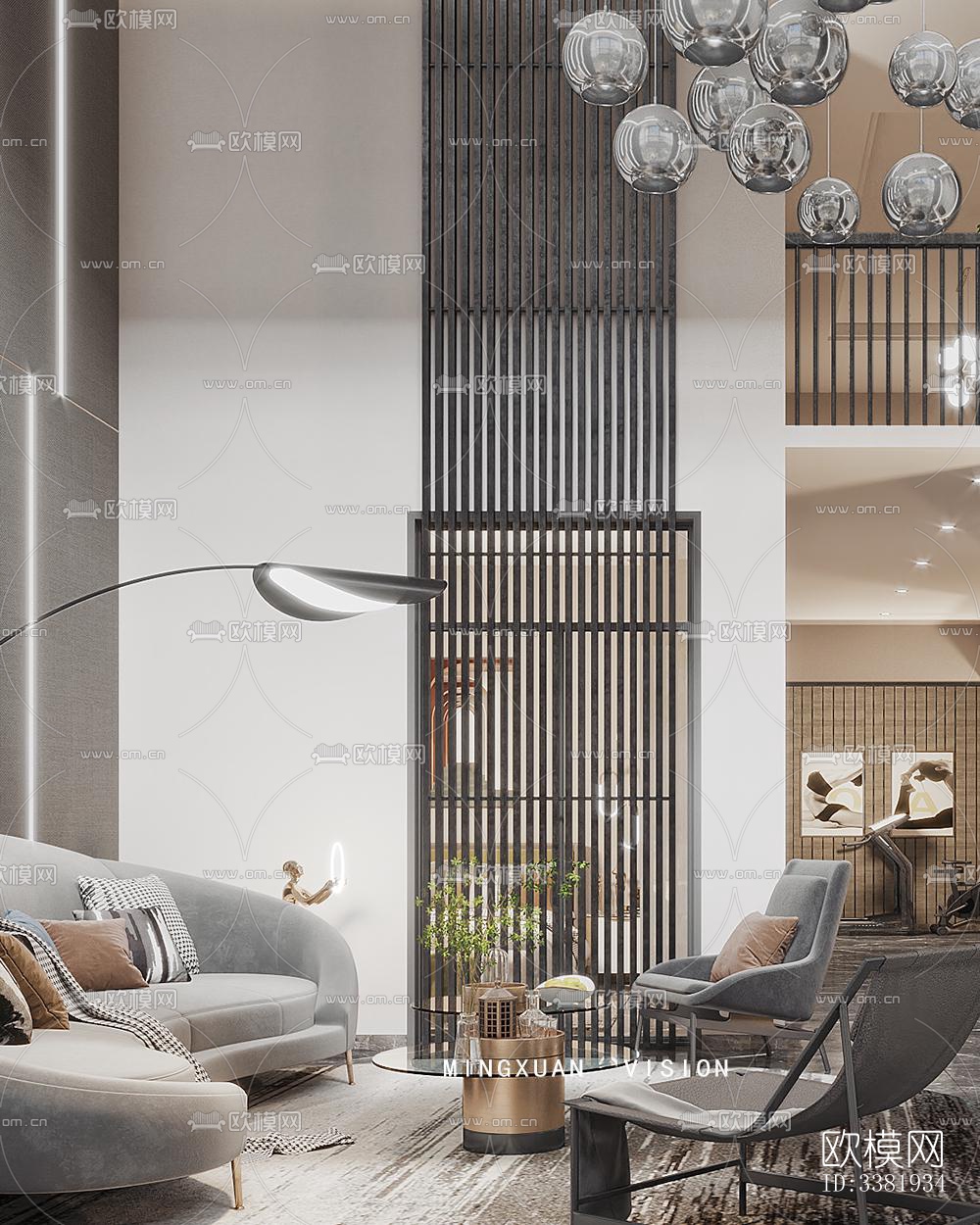 现代别墅效果图下载（渲染图6）