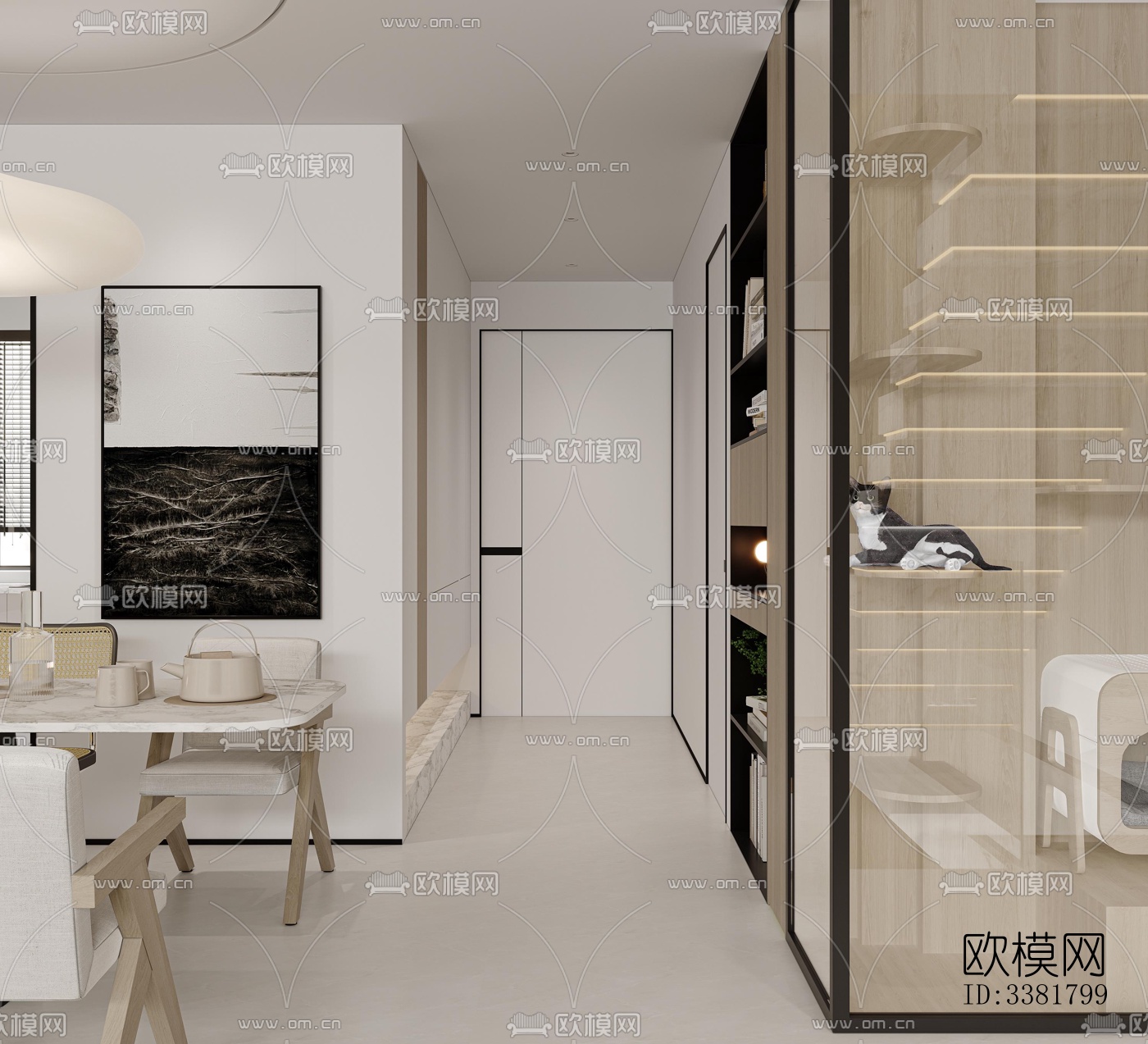 现代别墅效果图下载（渲染图2）