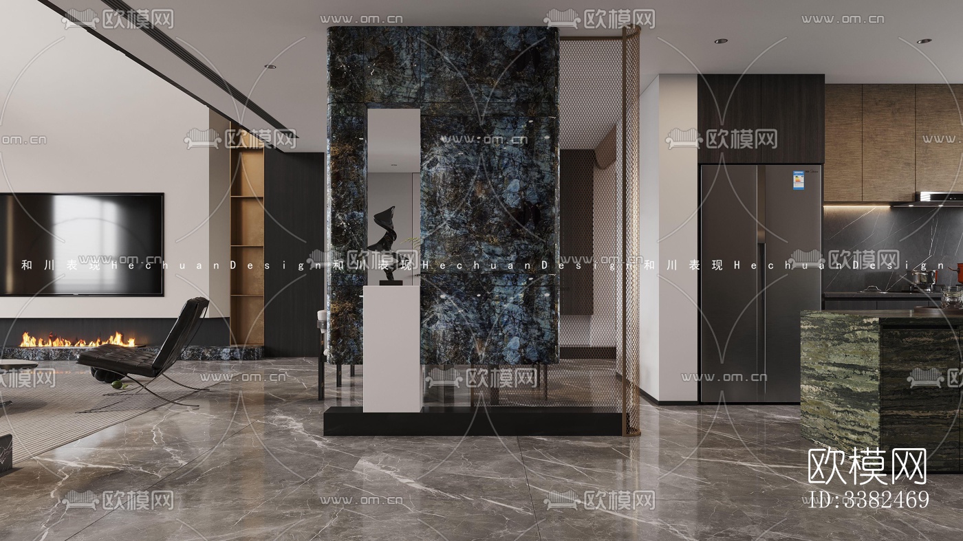 现代别墅效果图下载（渲染图2）