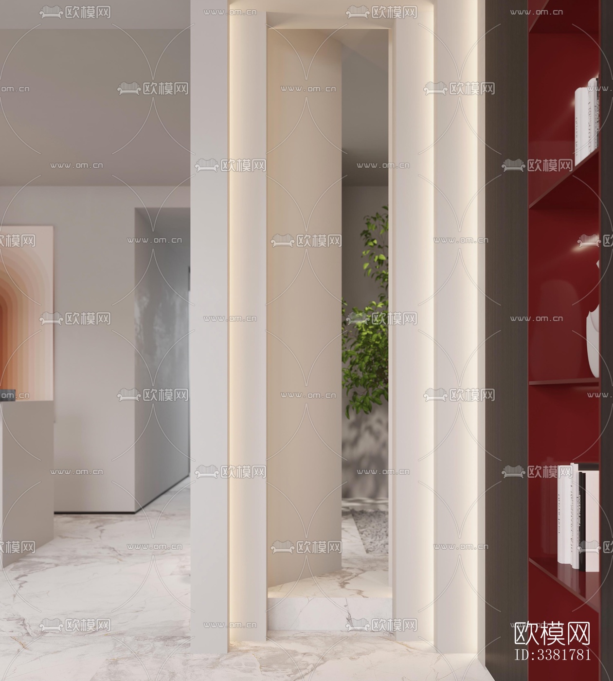 现代别墅效果图下载（渲染图4）