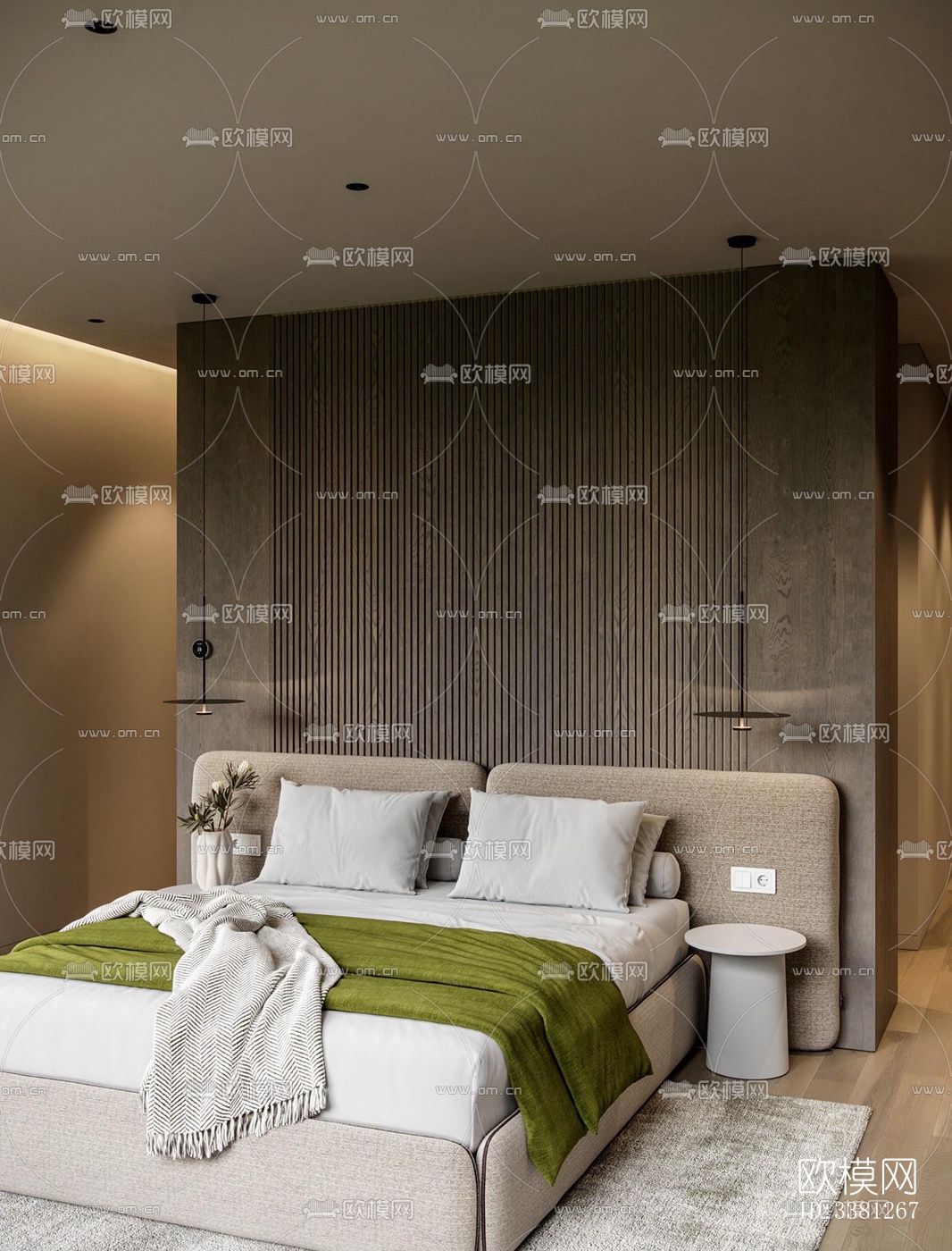 现代别墅效果图下载（渲染图7）