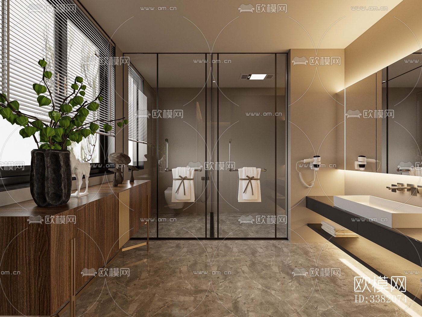 现代别墅效果图下载（渲染图6）