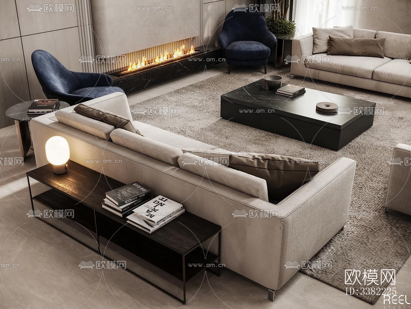 现代别墅效果图下载（渲染图10）