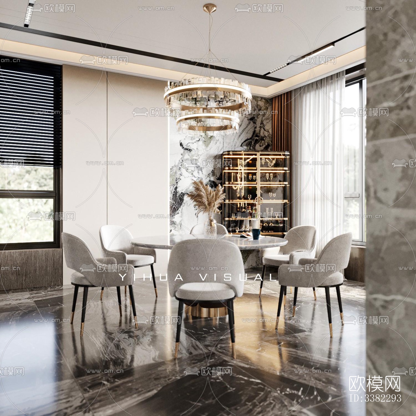 现代别墅效果图下载（渲染图10）