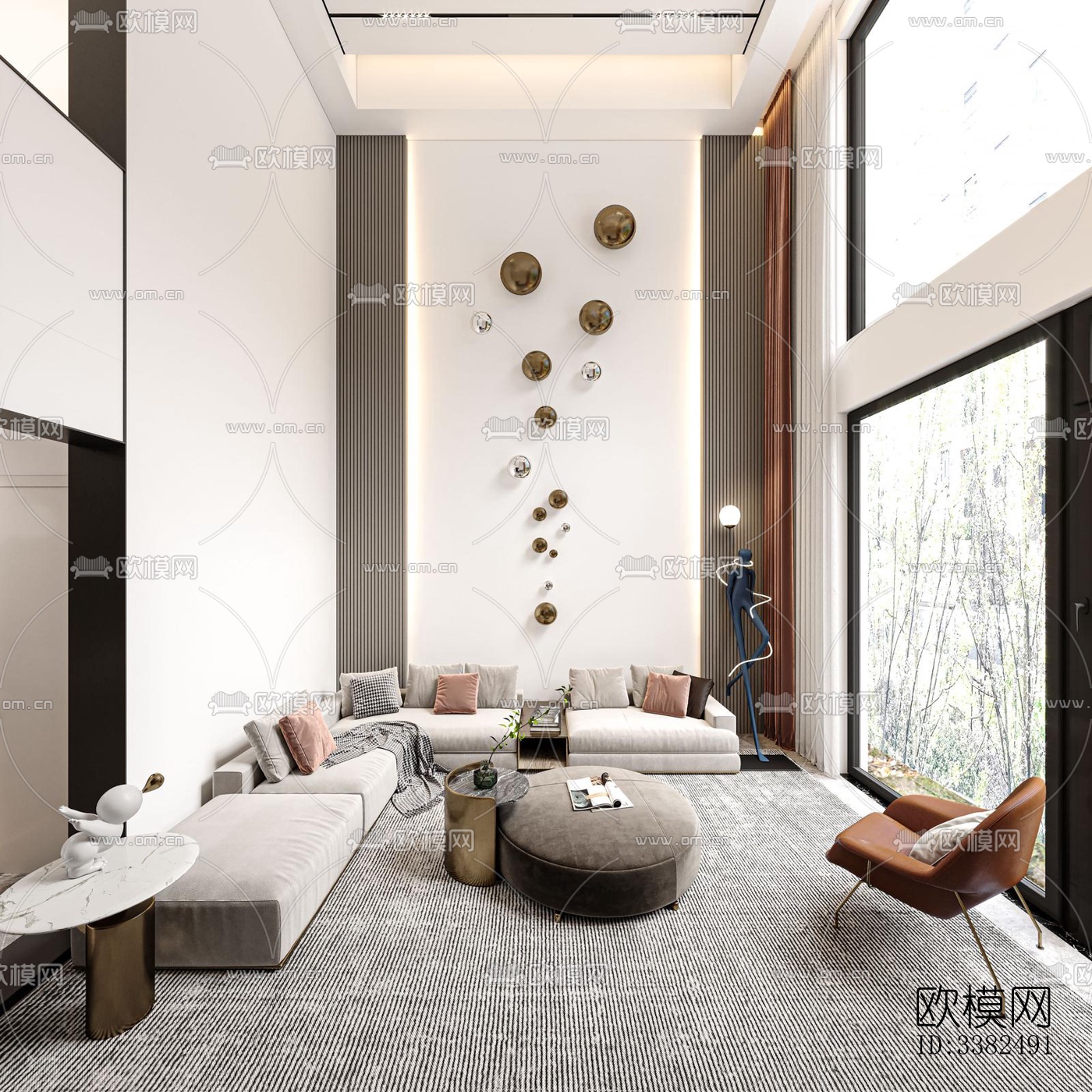 现代别墅效果图下载（渲染图7）