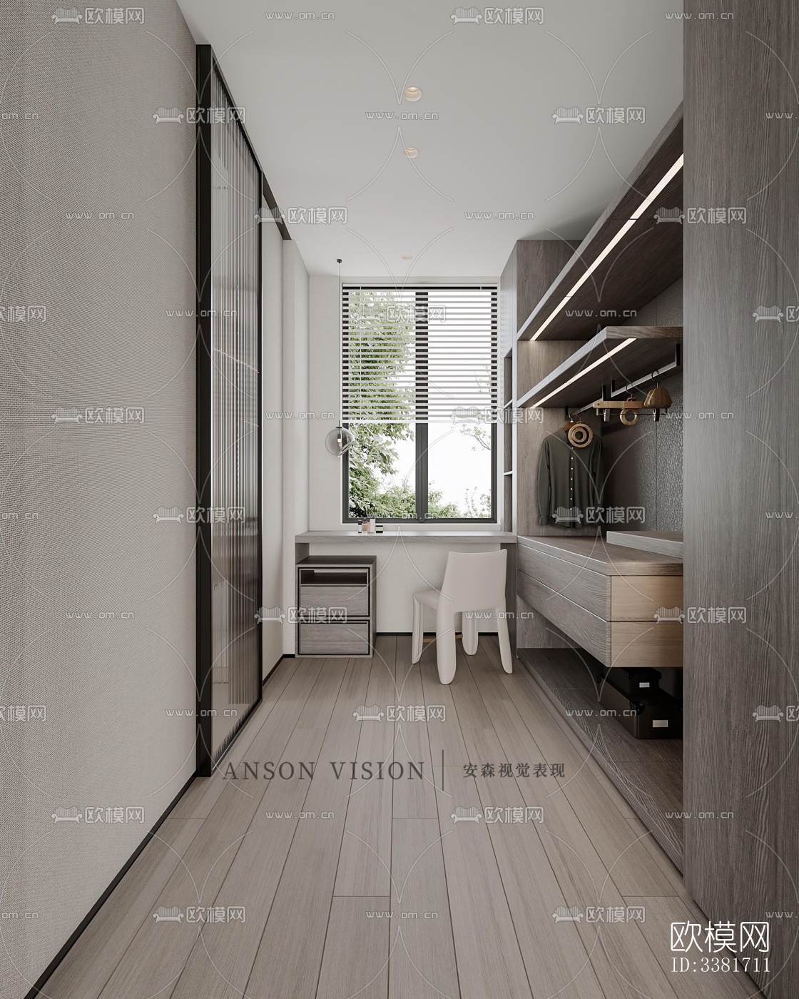 现代别墅效果图下载（渲染图8）