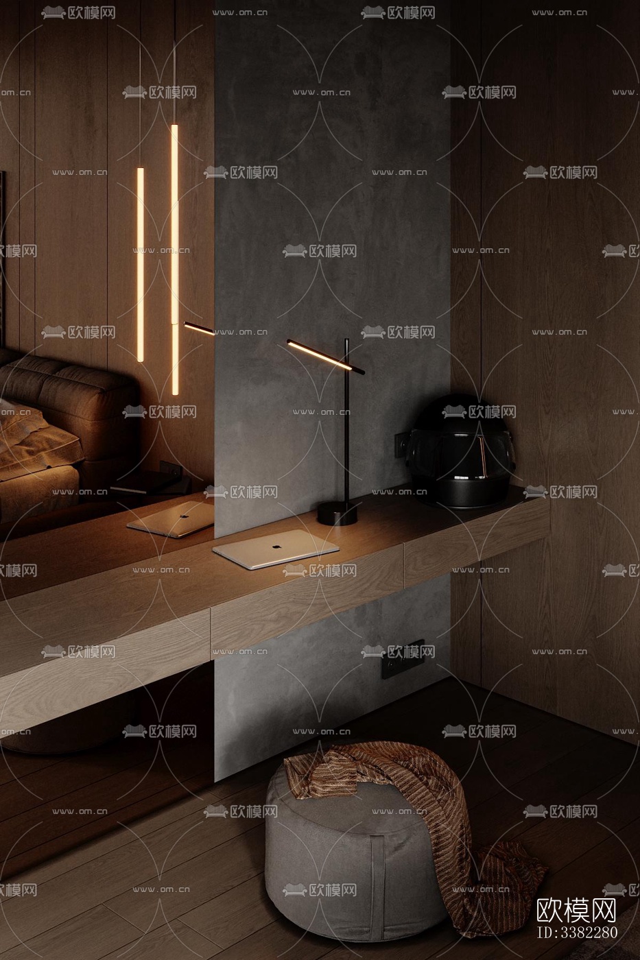 现代别墅效果图下载（渲染图17）