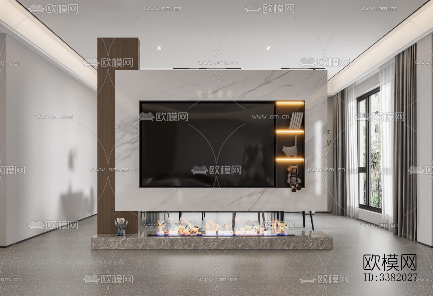 现代别墅效果图下载（渲染图2）