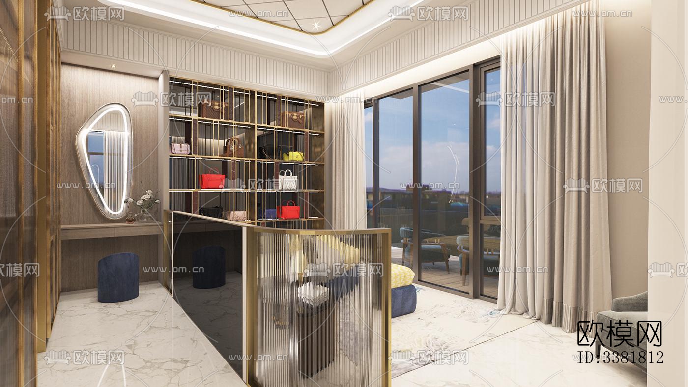 现代别墅效果图下载（渲染图6）