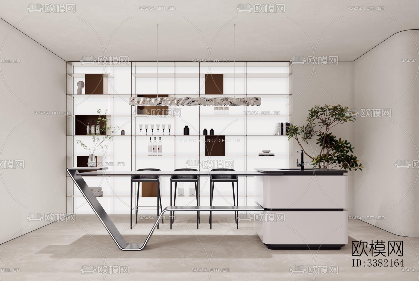 现代别墅效果图下载（渲染图11）