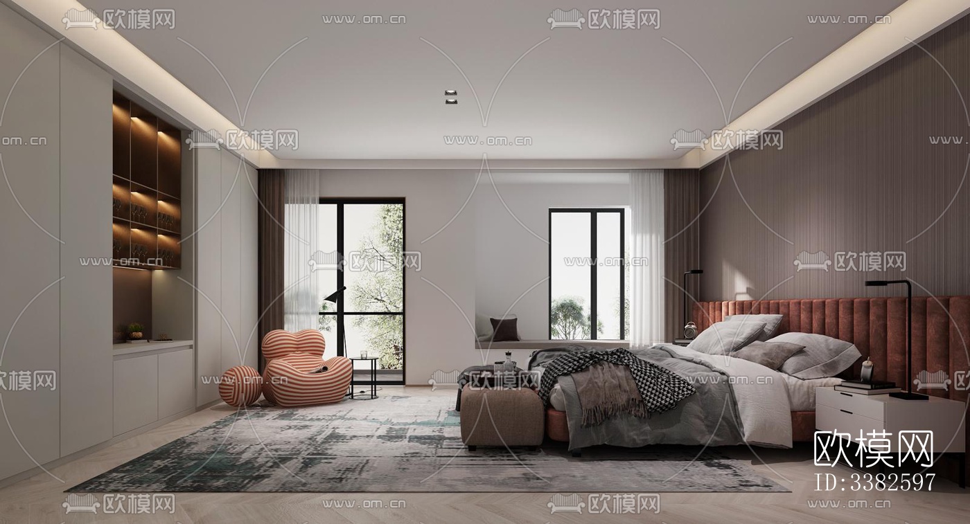 现代别墅效果图下载（渲染图6）