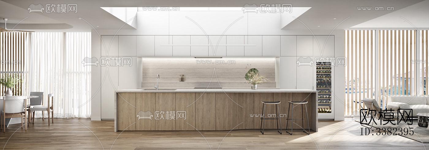 现代别墅效果图下载（渲染图5）