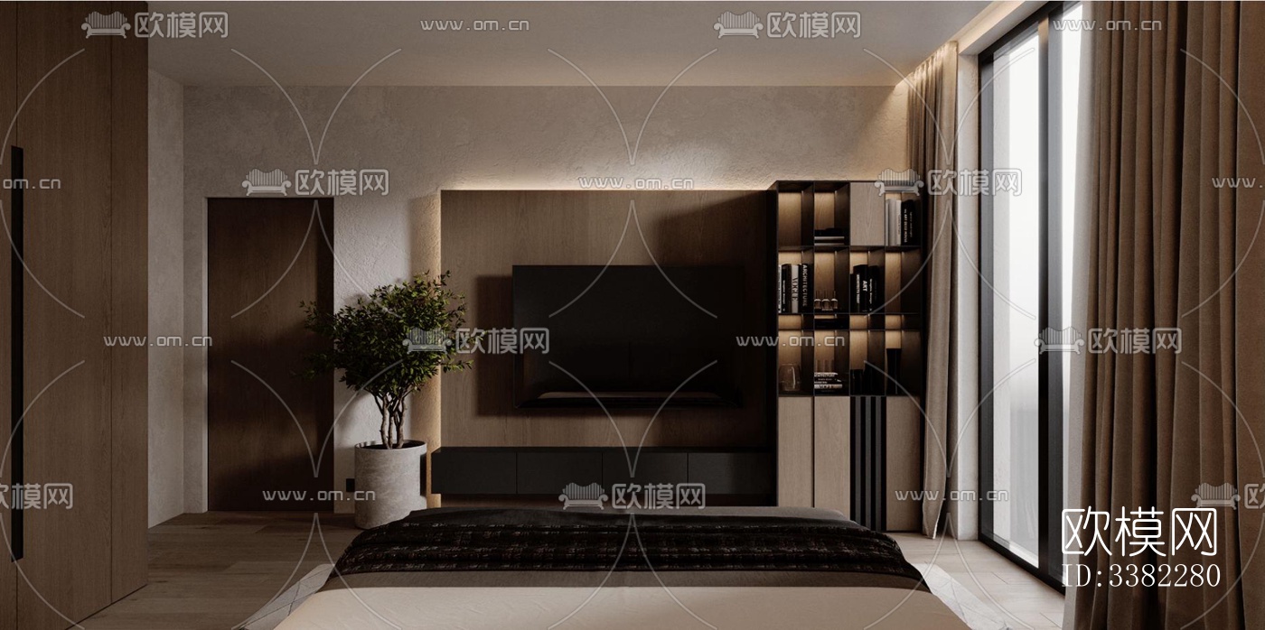 现代别墅效果图下载（渲染图19）