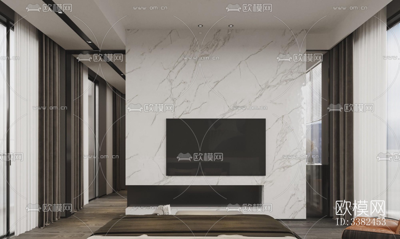 现代别墅效果图下载（渲染图14）