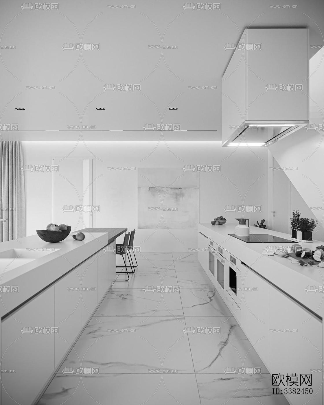 现代别墅效果图下载（渲染图11）