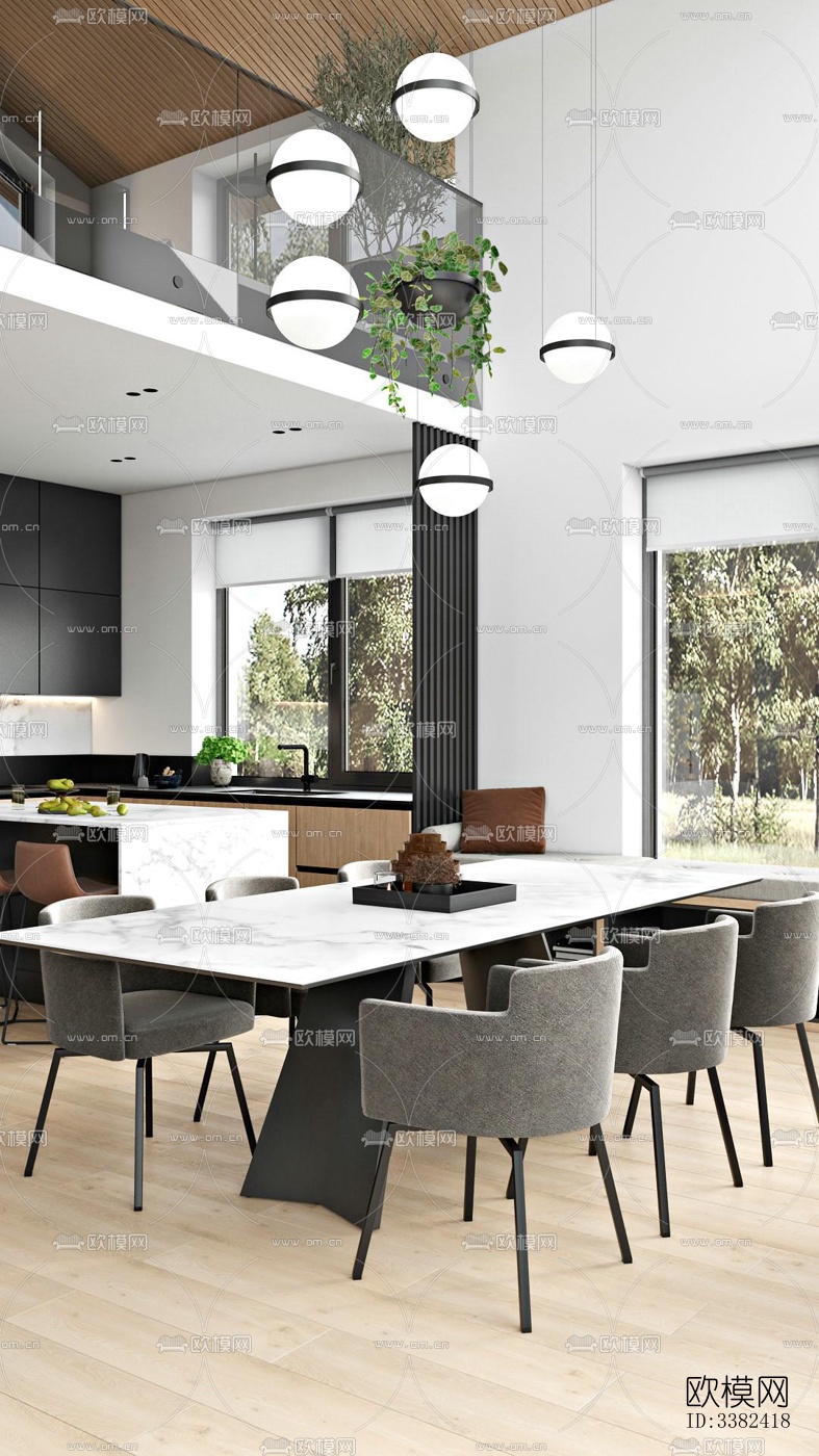 现代别墅效果图下载（渲染图3）