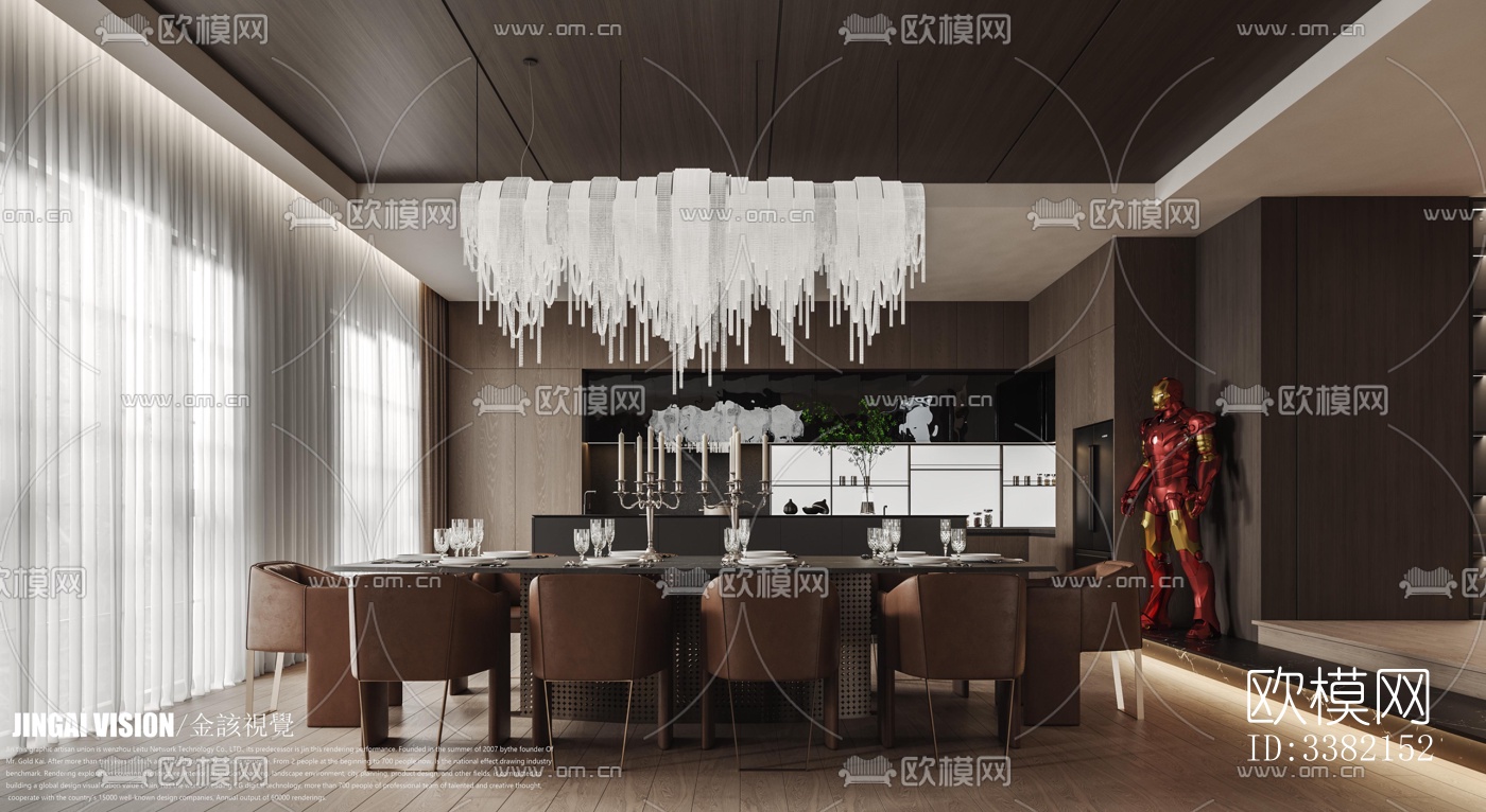 现代别墅效果图下载（渲染图5）