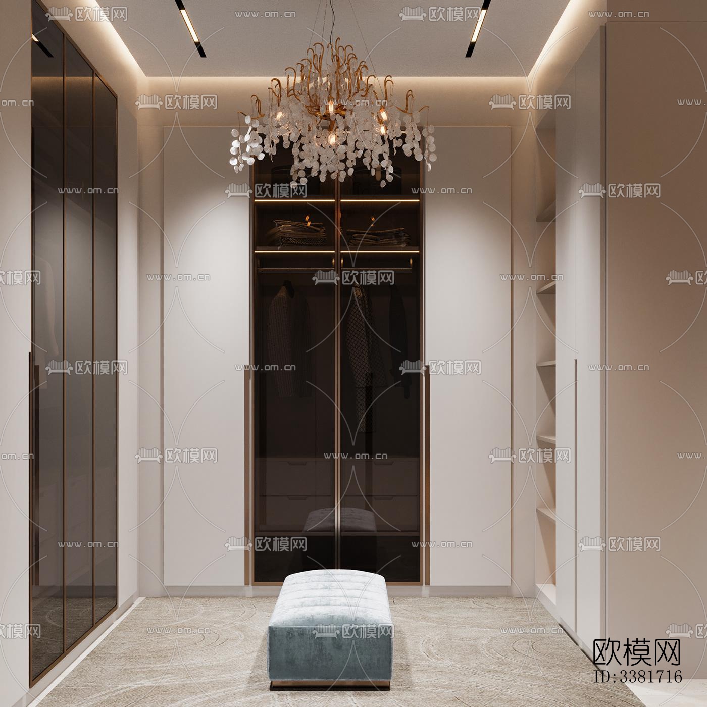 现代别墅效果图下载（渲染图17）