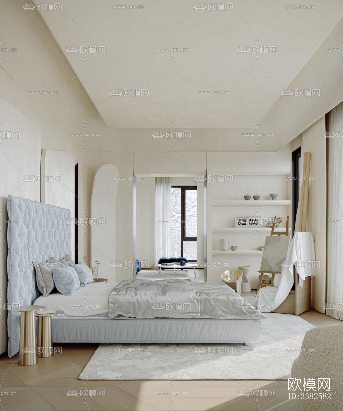 现代别墅效果图下载（渲染图11）