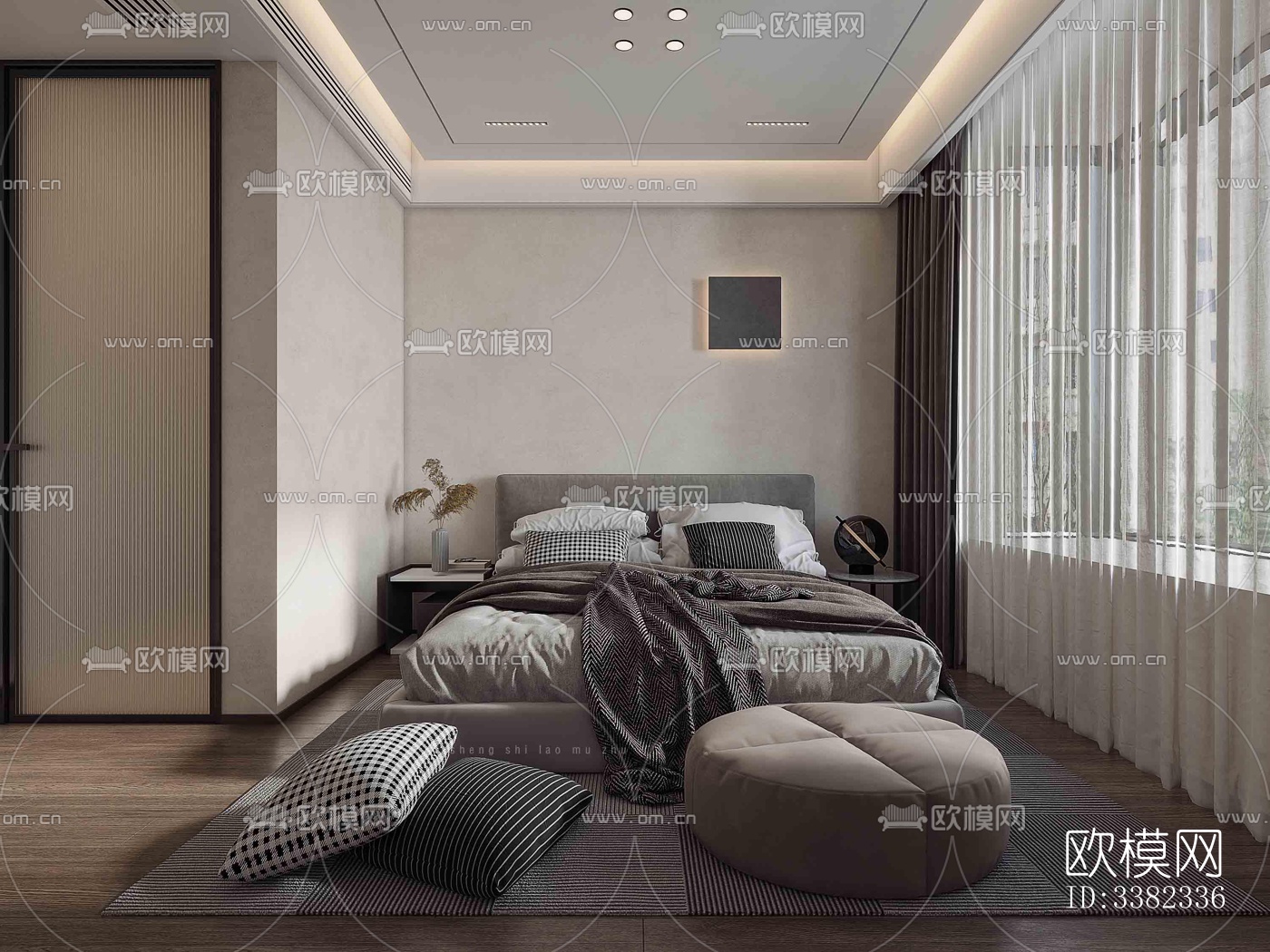 现代别墅效果图下载（渲染图3）