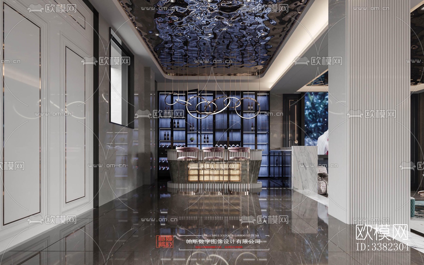 现代别墅效果图下载（渲染图5）