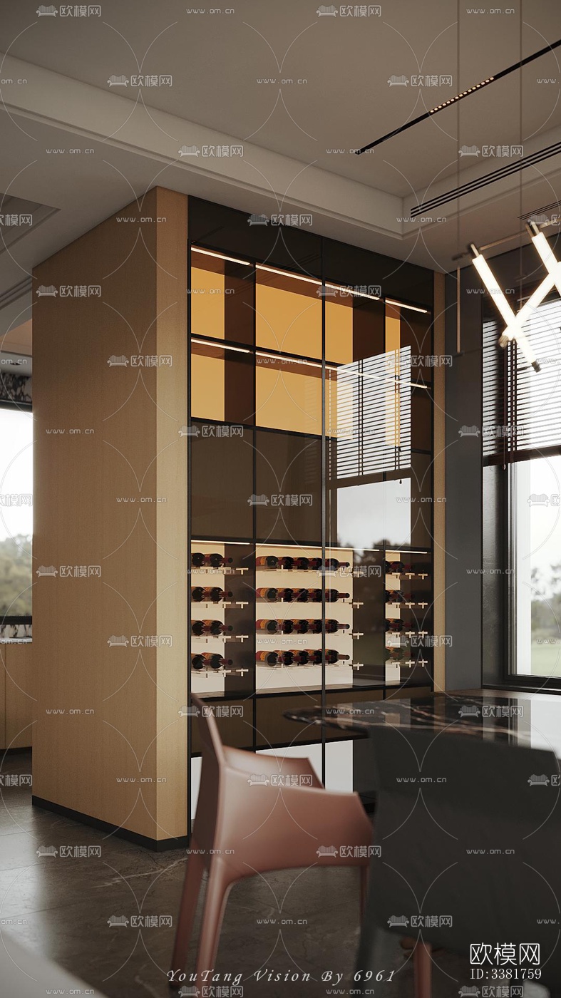 现代别墅效果图下载（渲染图14）