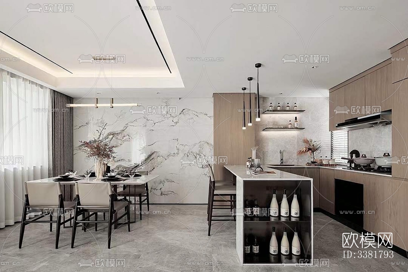 现代别墅效果图下载（渲染图4）