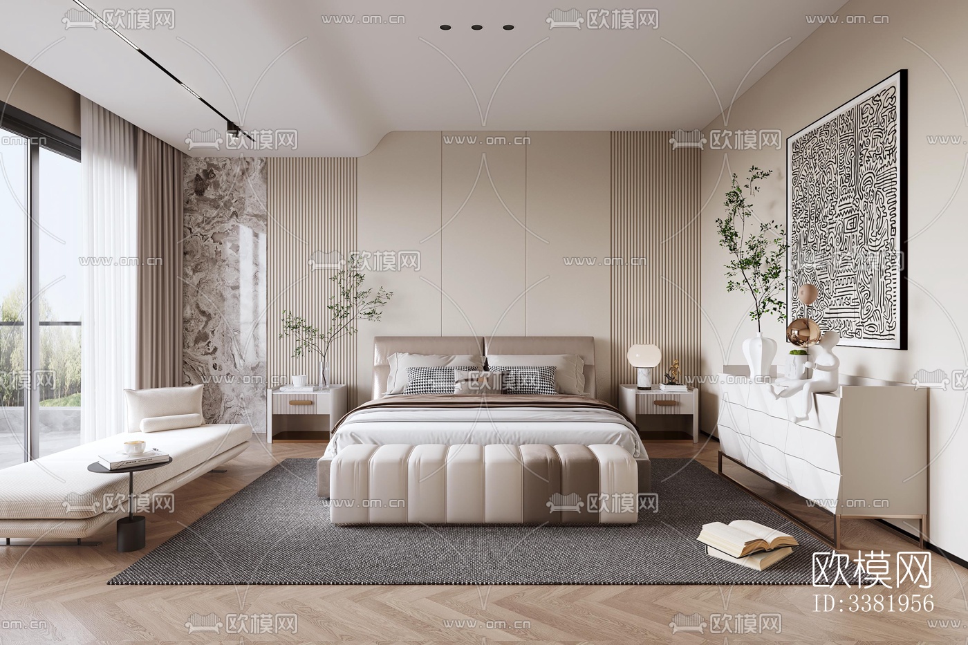 现代别墅效果图下载（渲染图8）