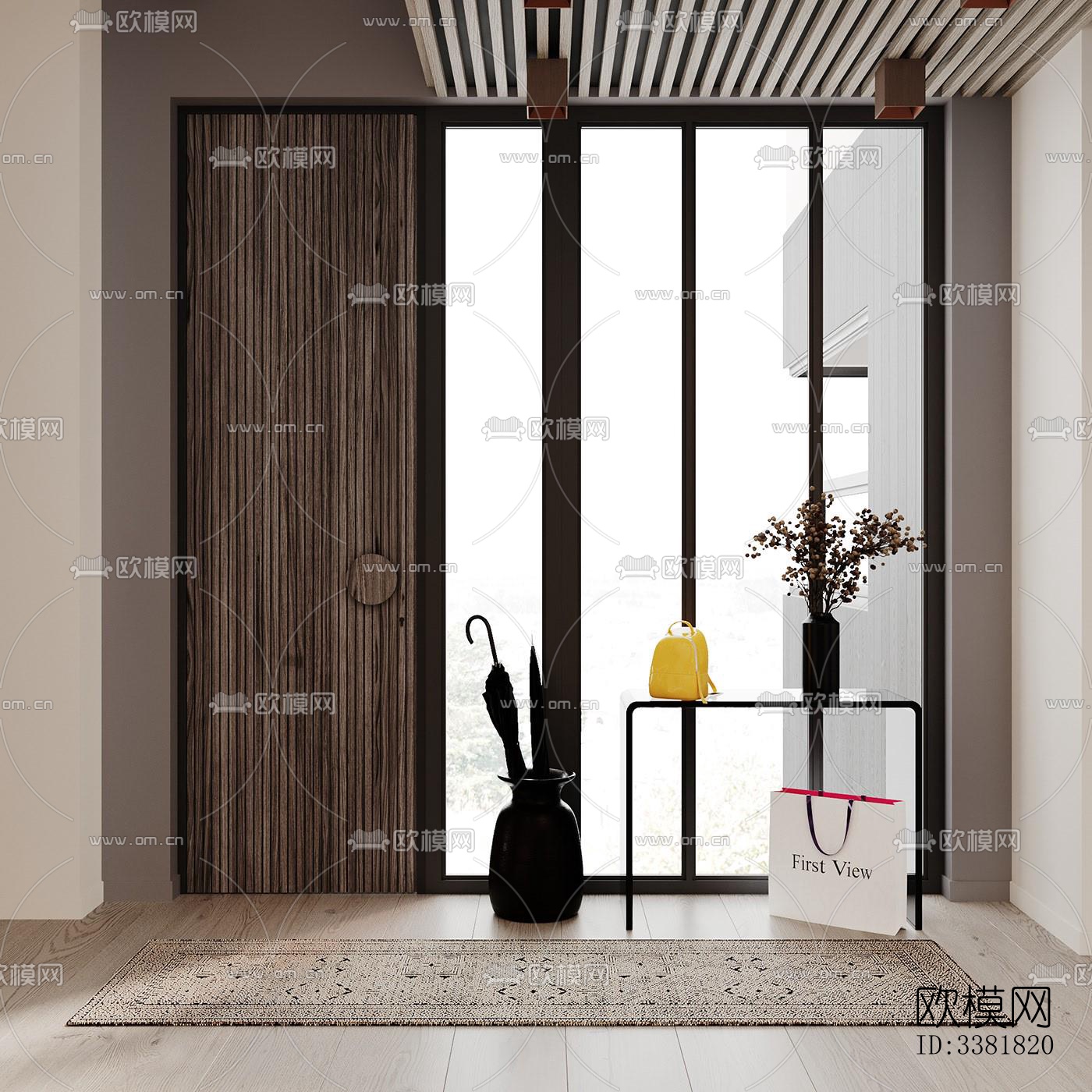 现代别墅效果图下载（渲染图4）