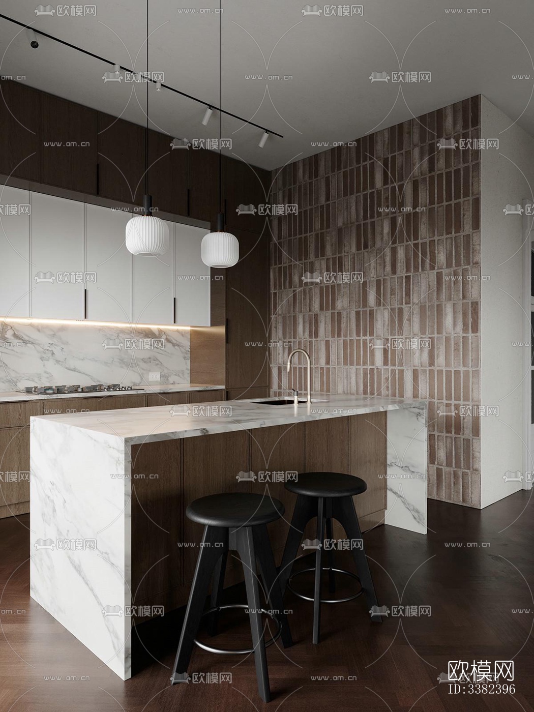 现代别墅效果图下载（渲染图3）