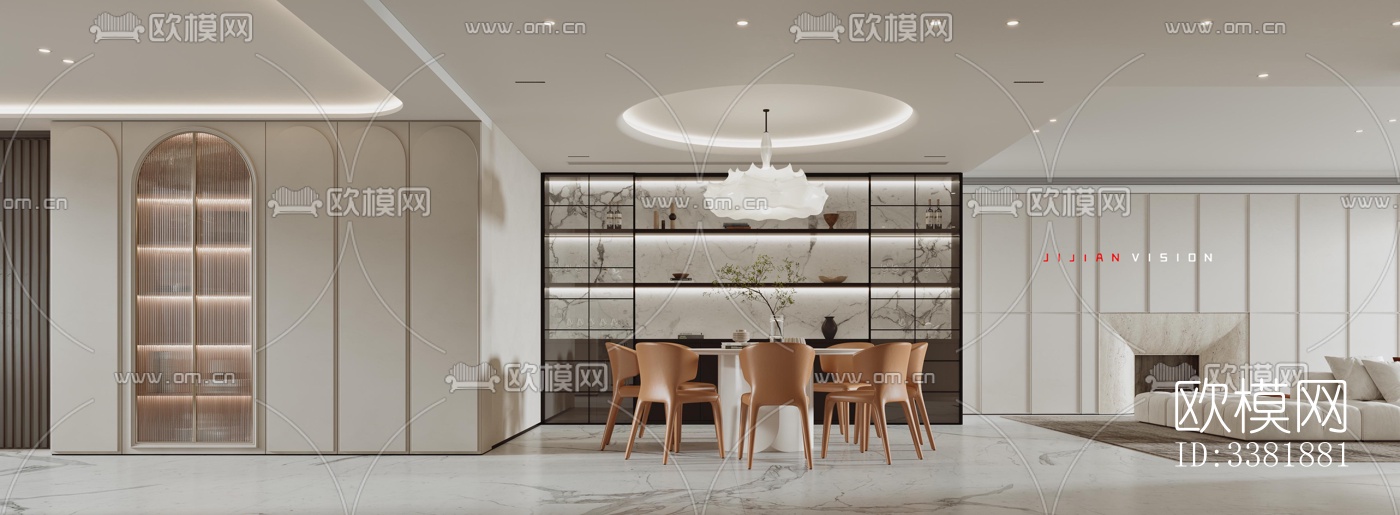 现代别墅效果图下载（渲染图8）