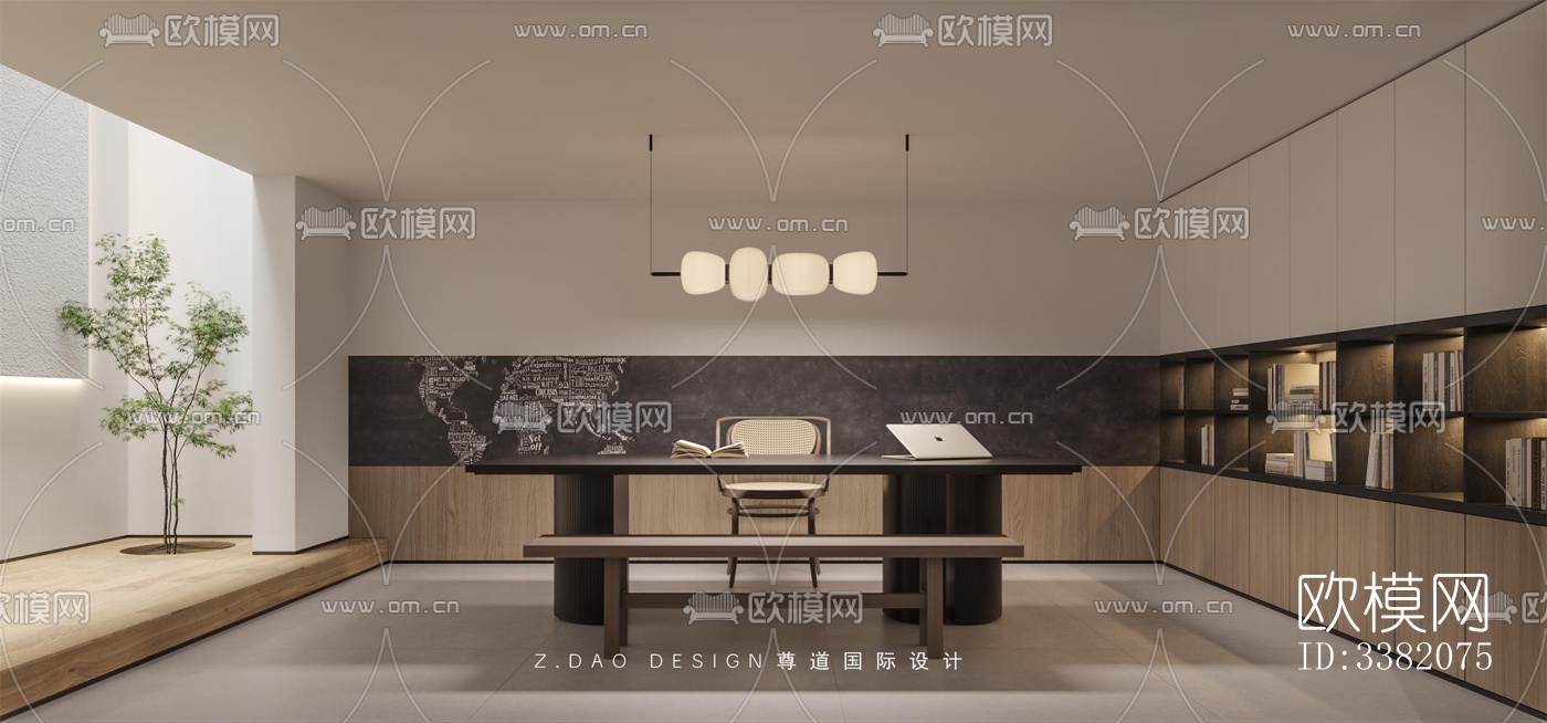 现代别墅效果图下载（渲染图8）