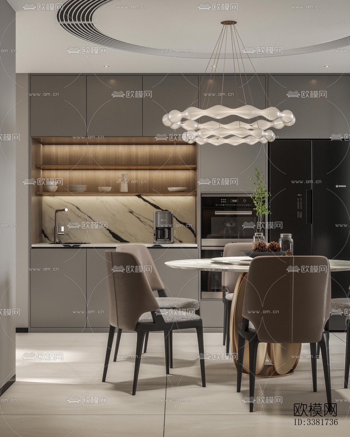 现代别墅效果图下载（渲染图12）