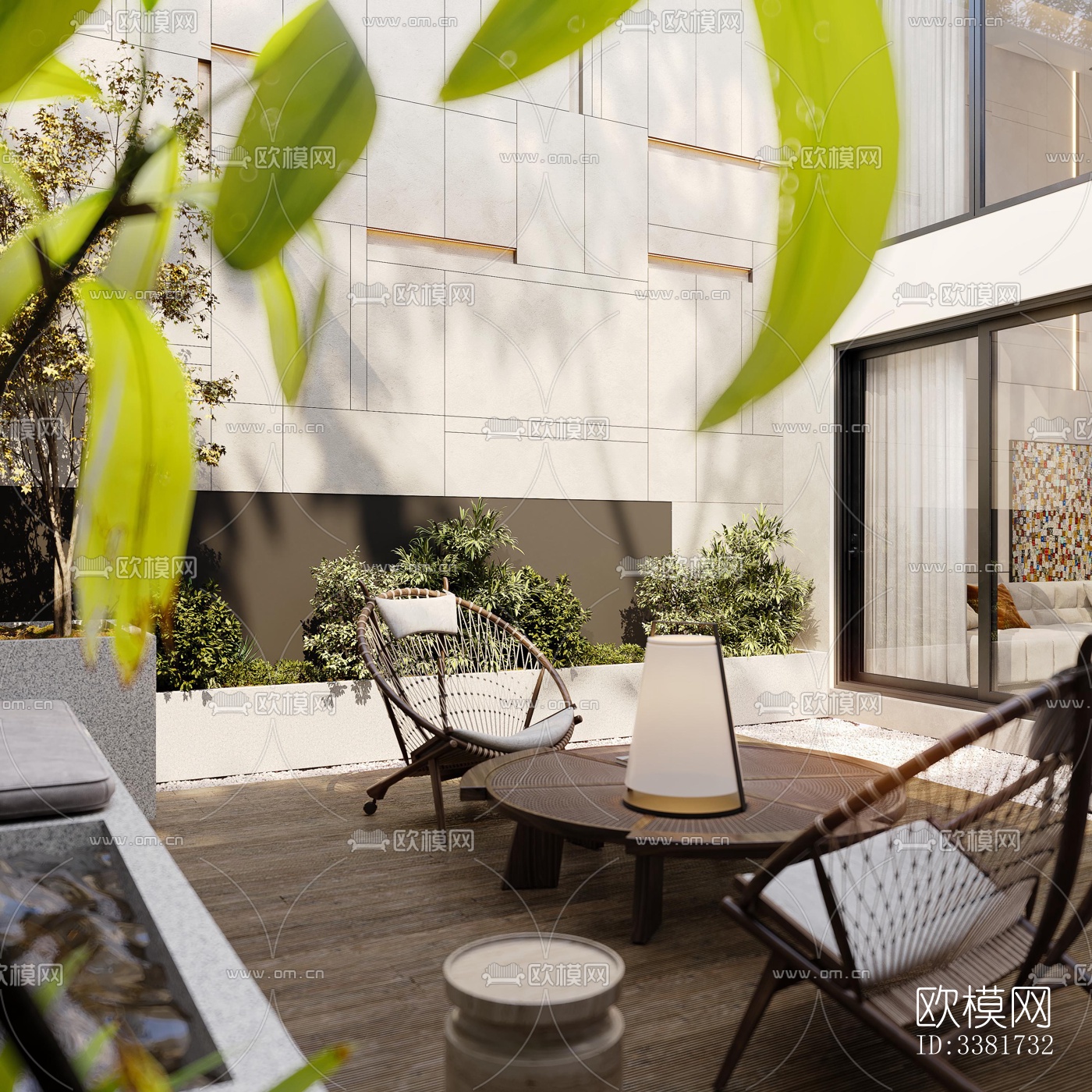 现代别墅效果图下载（渲染图7）