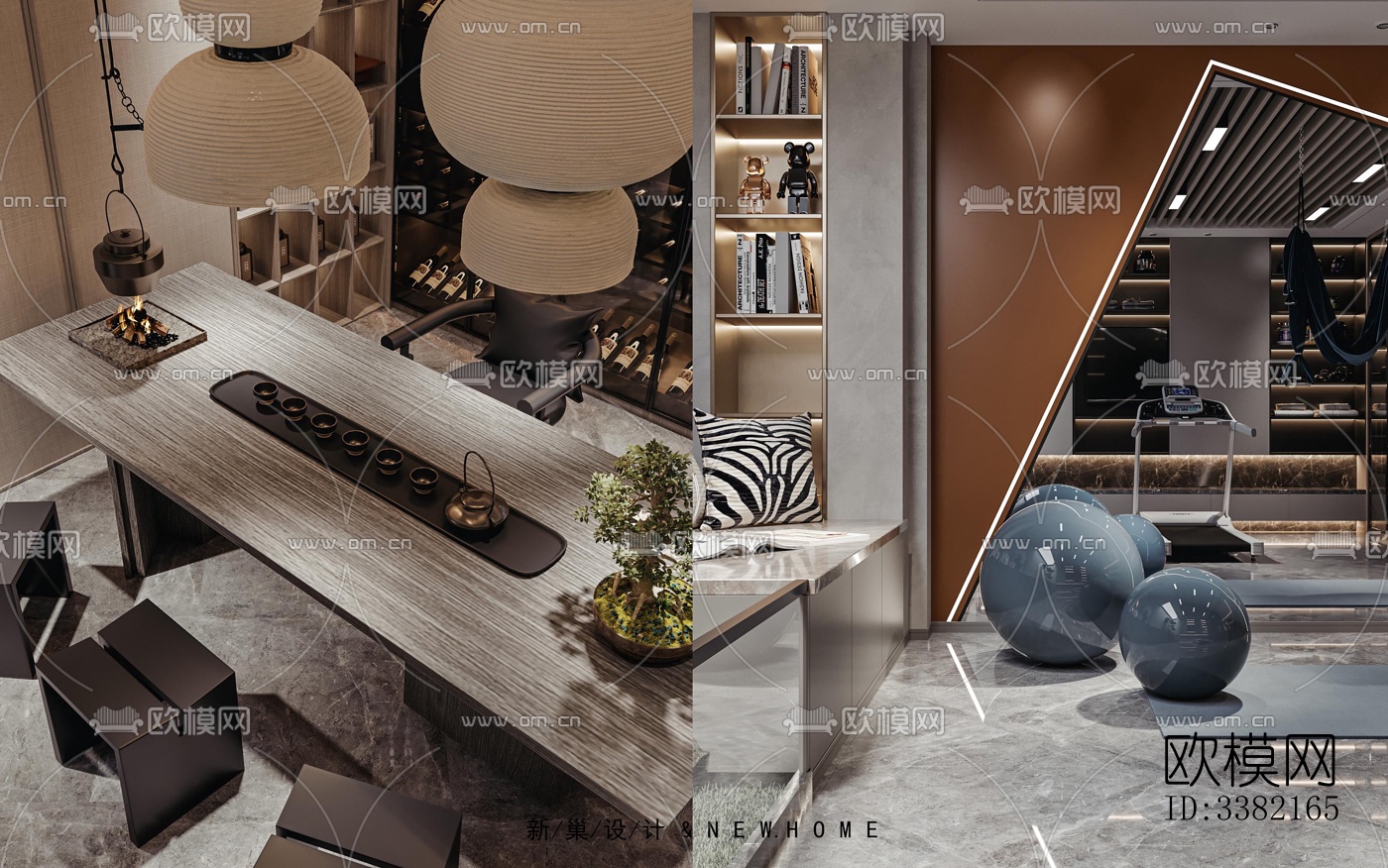 现代别墅效果图下载（渲染图15）