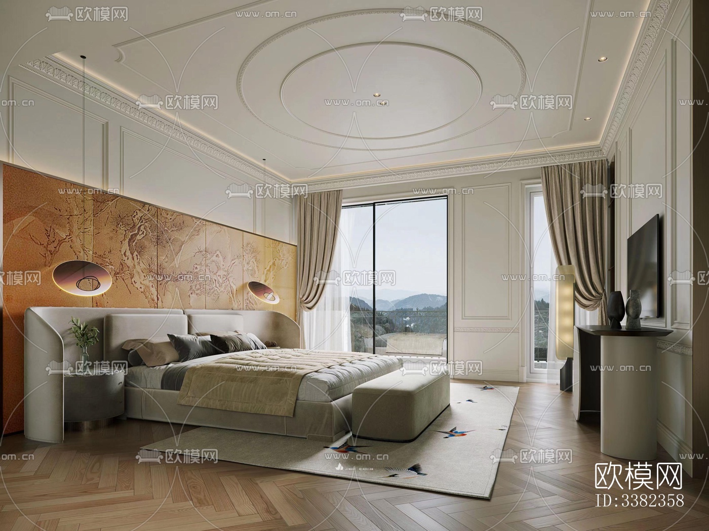 现代别墅效果图下载（渲染图6）