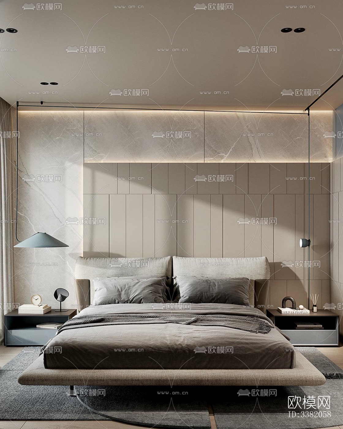 现代别墅效果图下载（渲染图10）