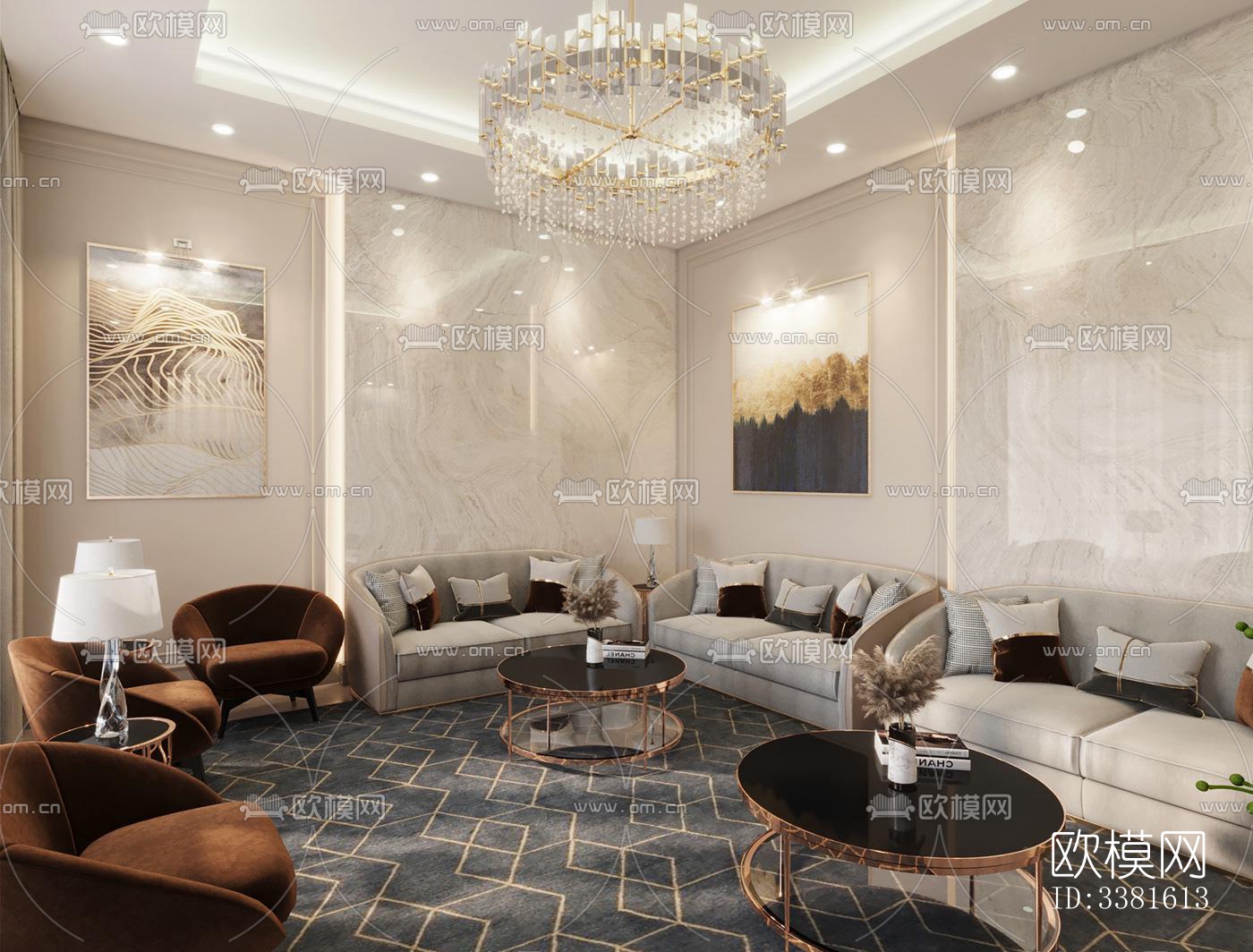 现代别墅效果图下载（渲染图3）