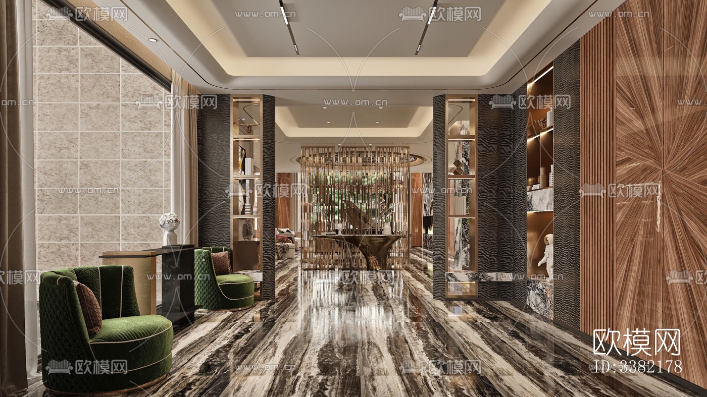 现代别墅效果图下载（渲染图4）