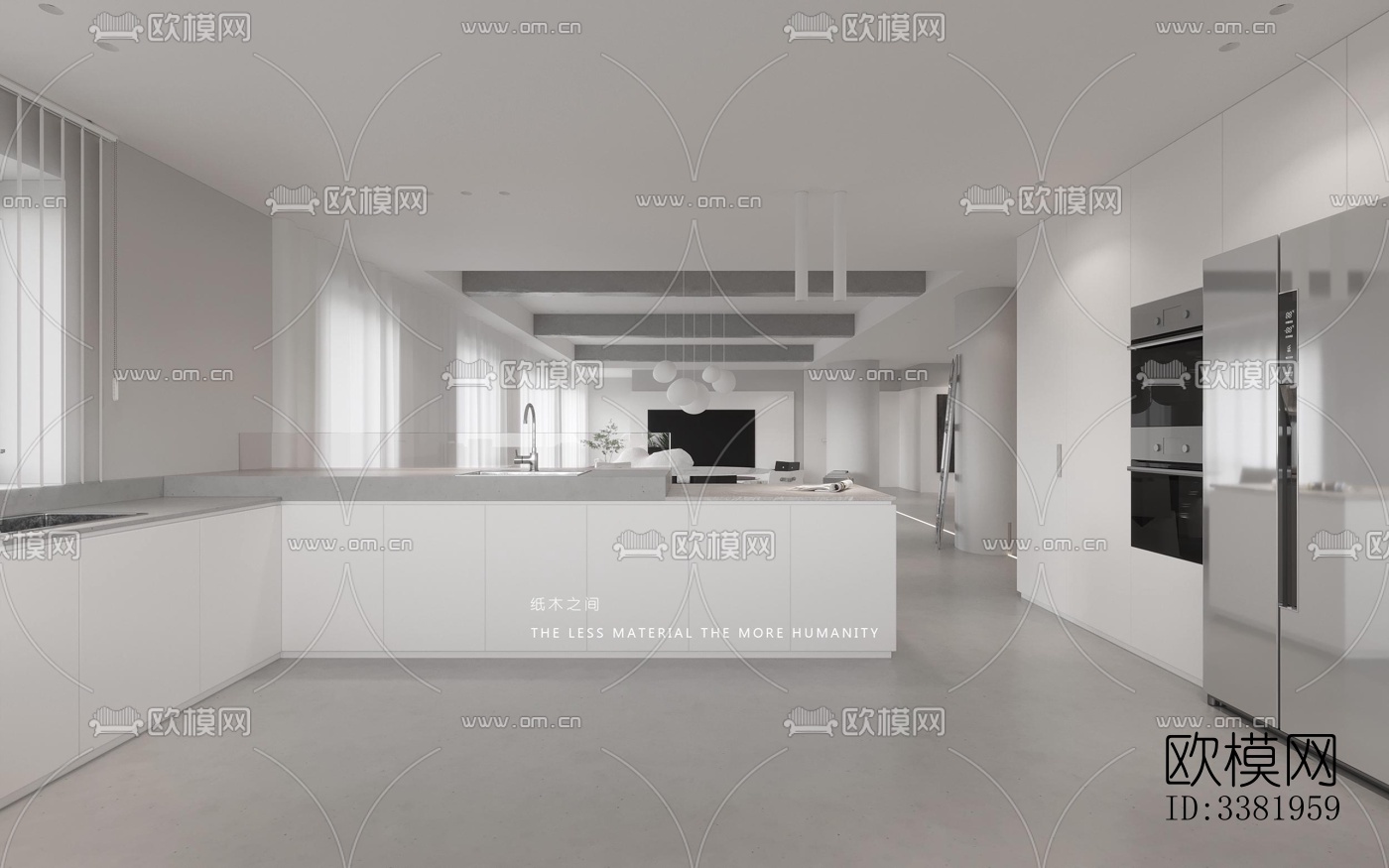 现代别墅效果图下载（渲染图5）